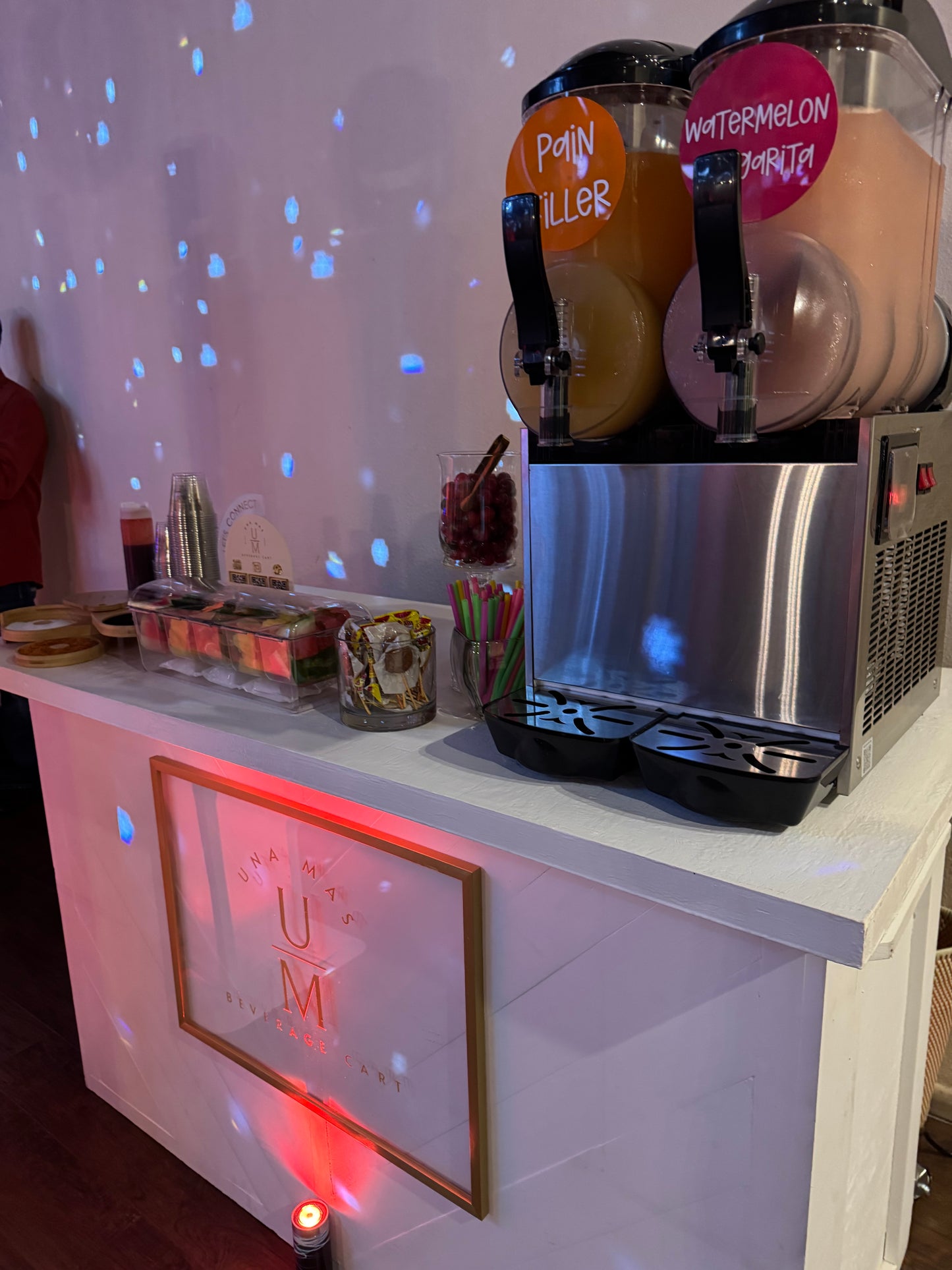 2 Flavor Frozen Beverage Cart